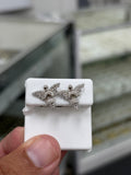Angel moissanite earrings