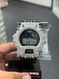Full silver spike g shock watch