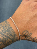 10k rose gold ice Bracelet