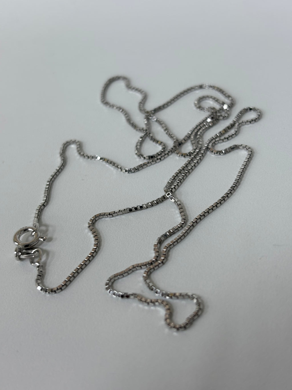 925 silver box chain