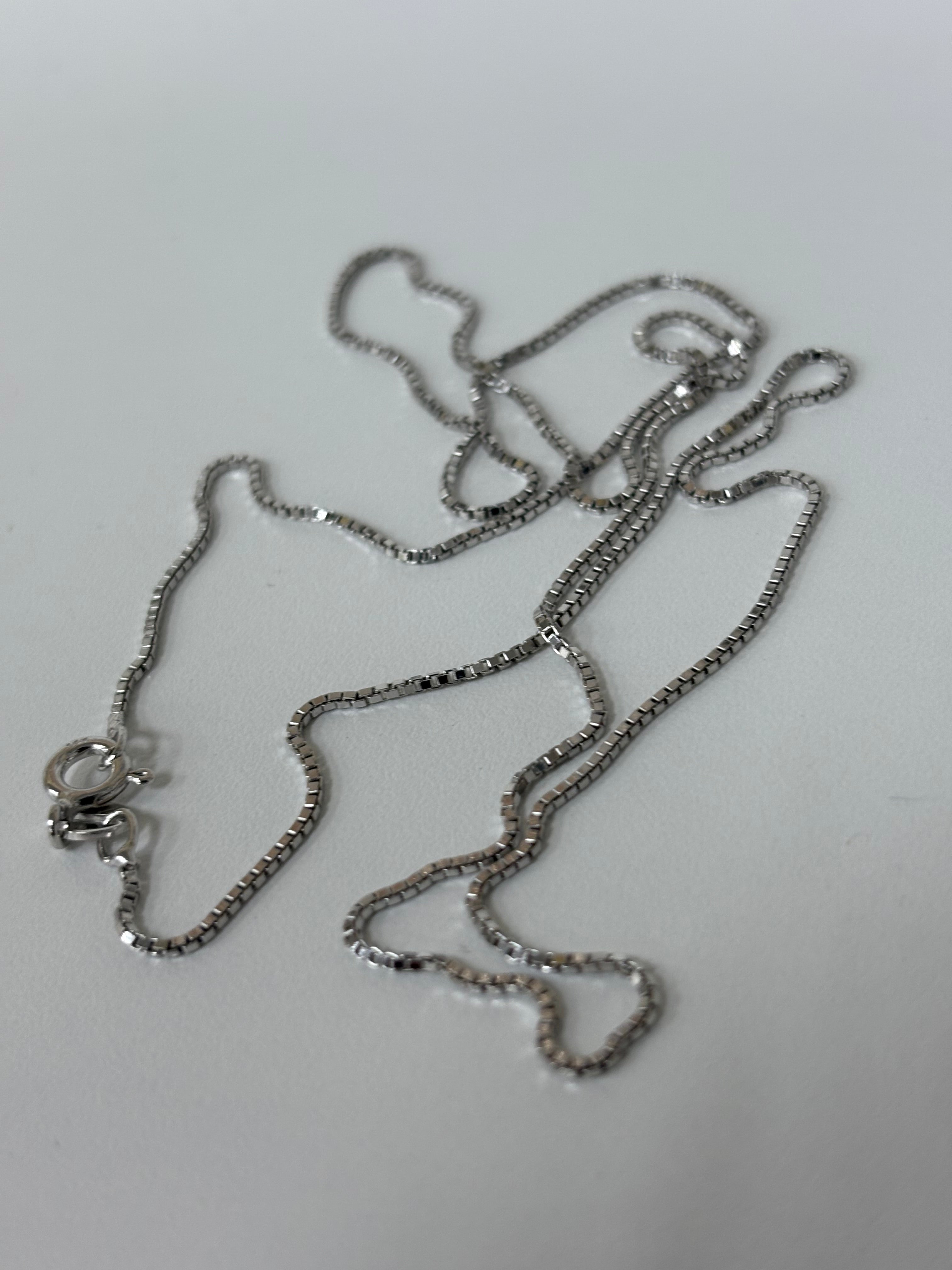 925 silver box chain