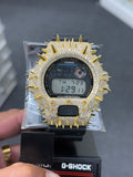 Full gold g shock spike watch