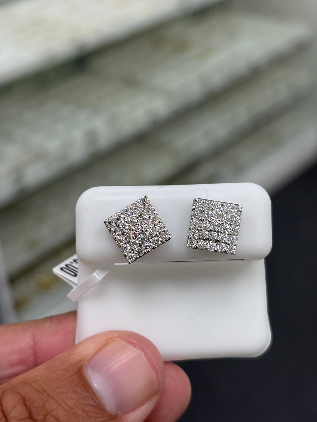 Box maze earrings