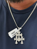 Double ice chain & triple cross set