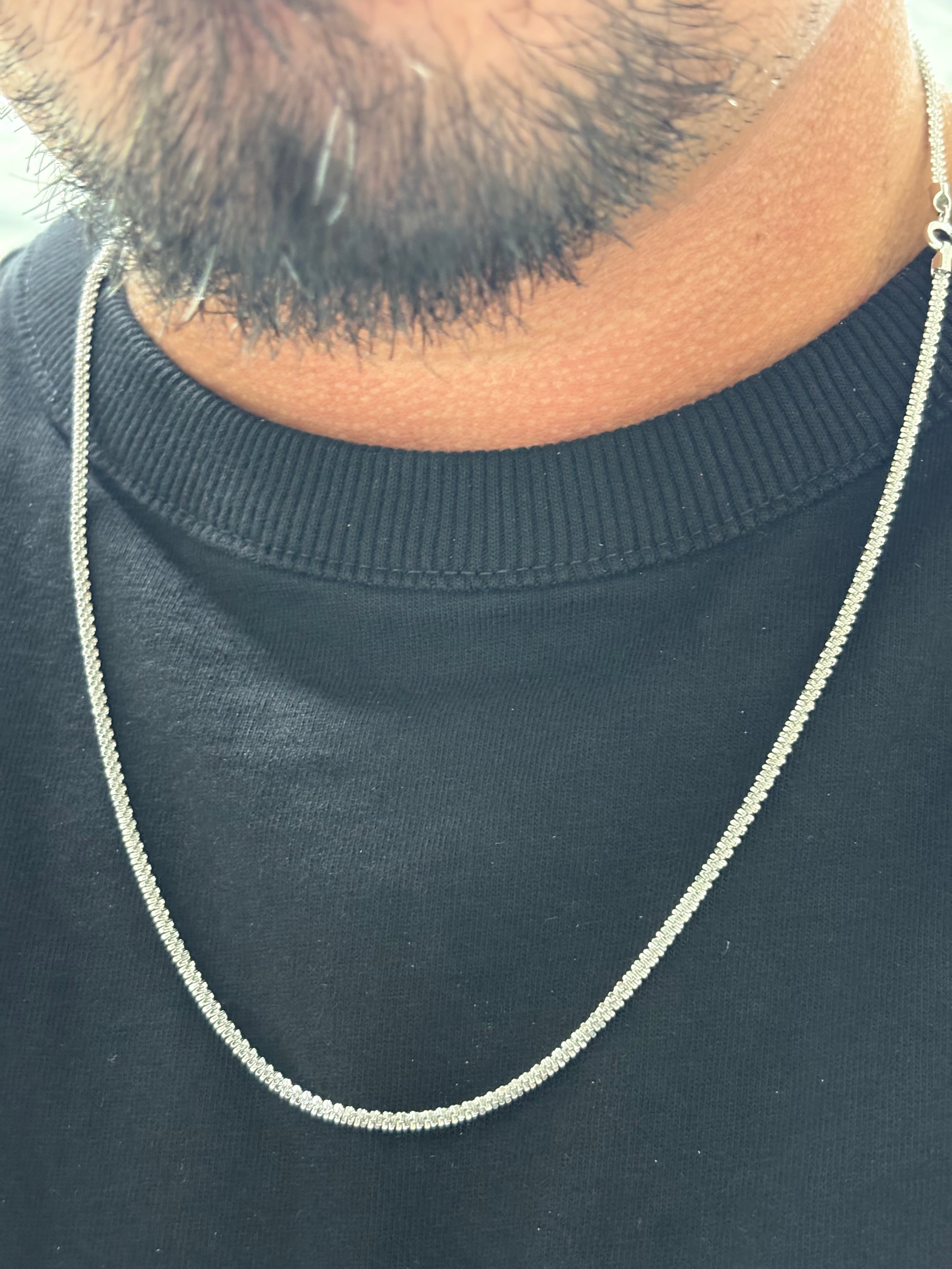 925 silver sparkle chains