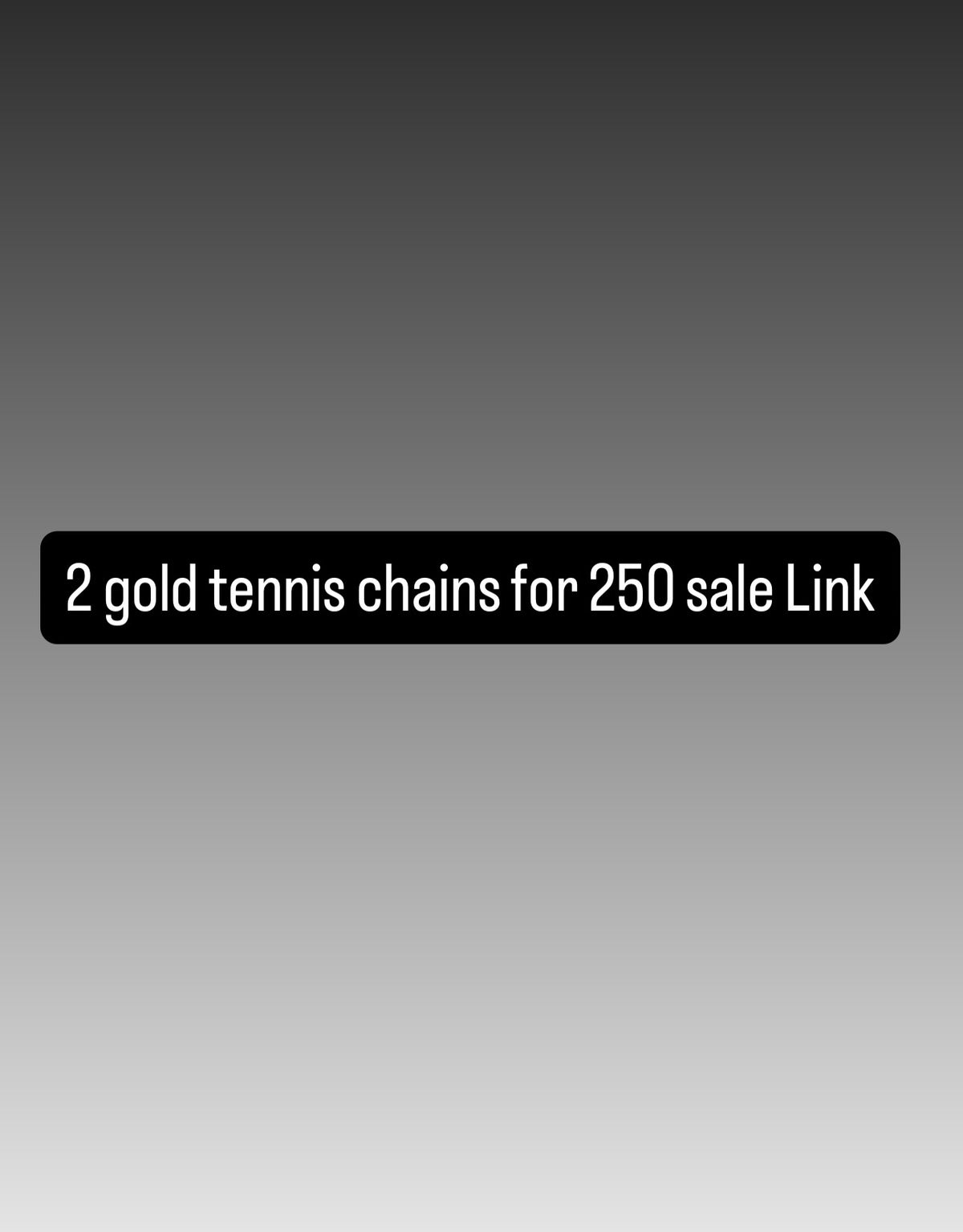 2 for 250 tennis chain link