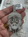 Bloody Jesus face pendant