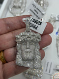 Baguette thorn Jesus pendant