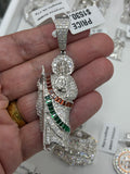 Colorful religious pendant