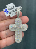 Center stone solitaire cross